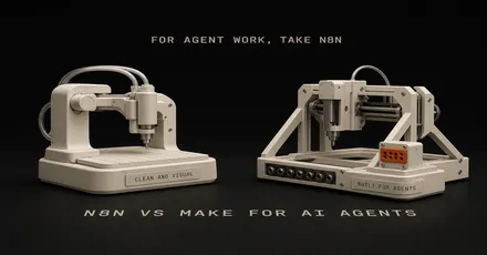 n8n vs Make for AI Agent Workflows