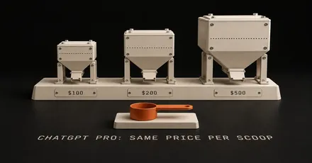 ChatGPT Pro $100 vs $200 vs $500 (2026): The Bulk Discount Is Gone, So Buy the Smallest Bucket That Fits