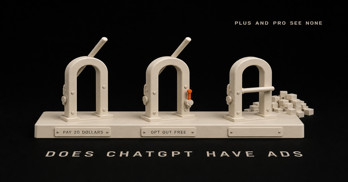 Does ChatGPT Have Ads? Who Sees Them and the Three Ways Out (2026)