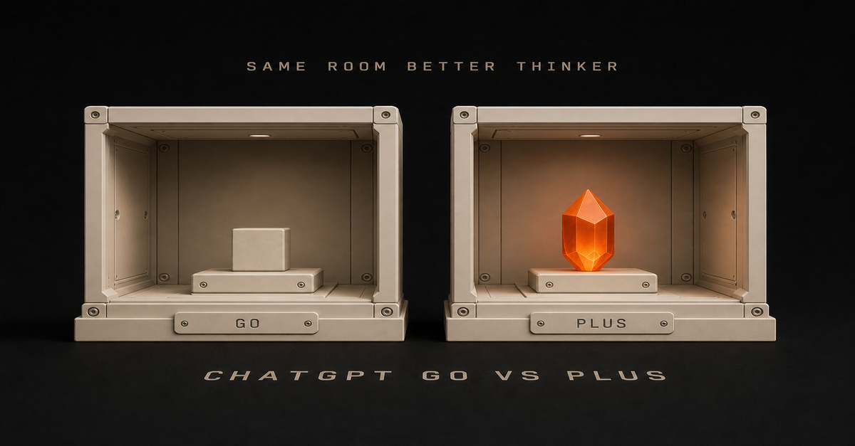 ChatGPT Go vs Plus: What the $12 Actually Buys You (2026)