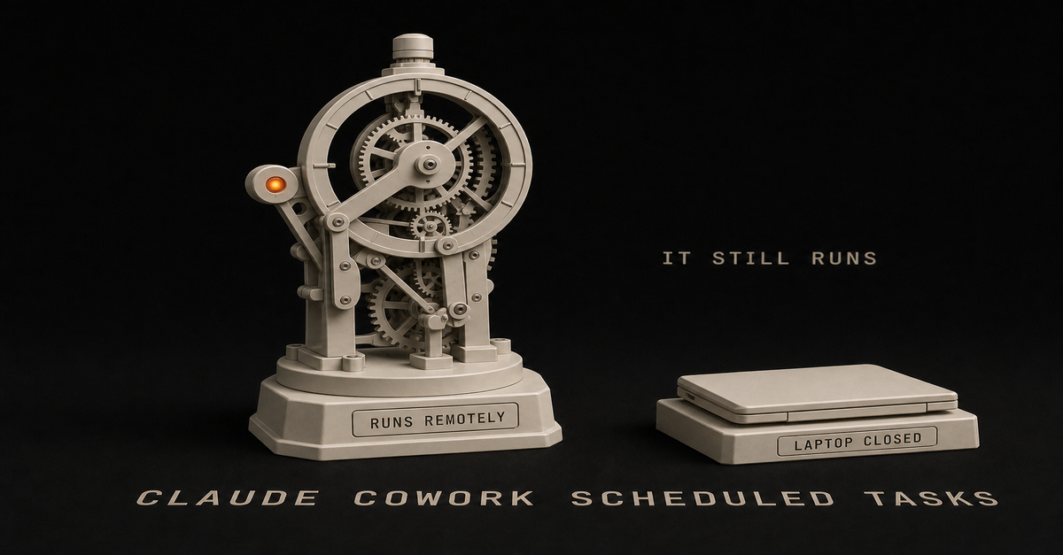 Claude Cowork Scheduled Tasks: Do They Run When Your Laptop Is Closed? (2026)
