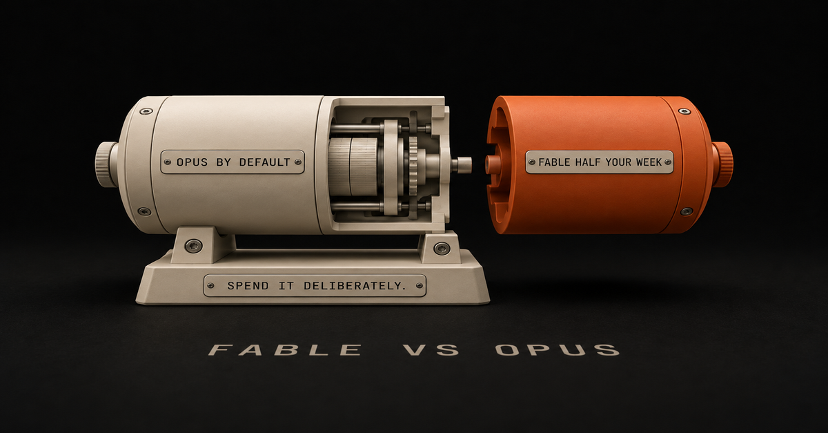 Claude Fable vs Opus: Which One to Pick, and What Fable Costs You in 2026