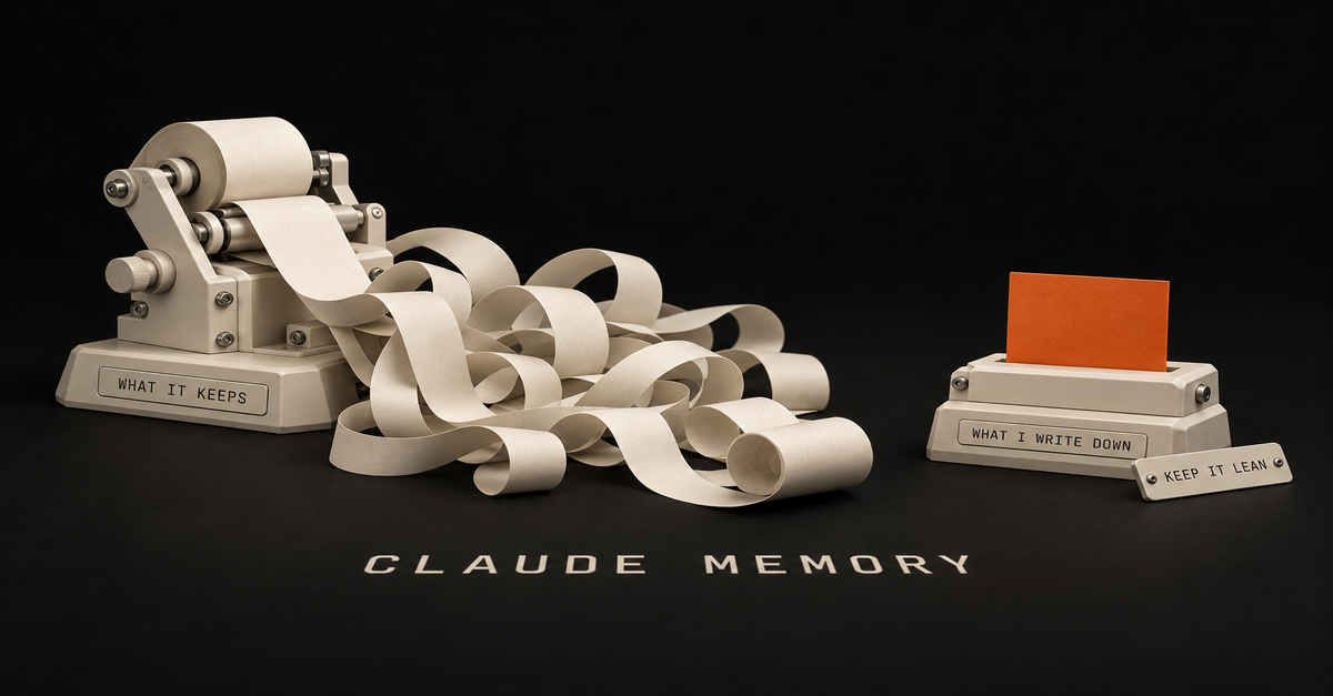 Claude Memory (2026): What It Keeps About You, Where to Check It, and What I Put in Files Instead
