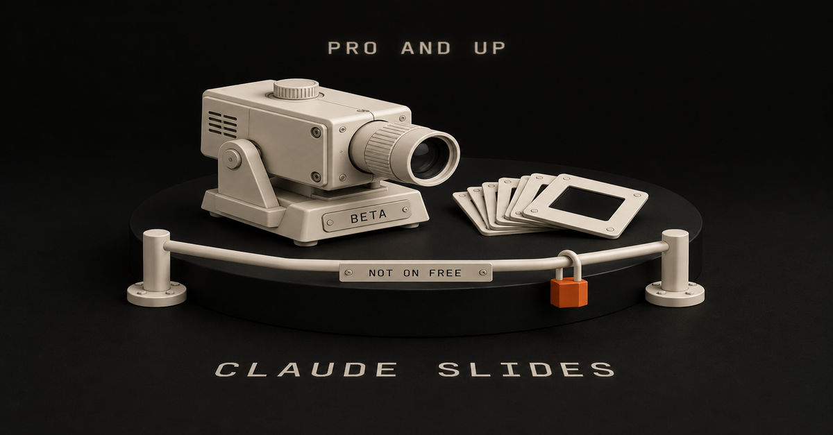 Claude Slides (2026): What It Is, and Why It Will Not Save a Bad Deck