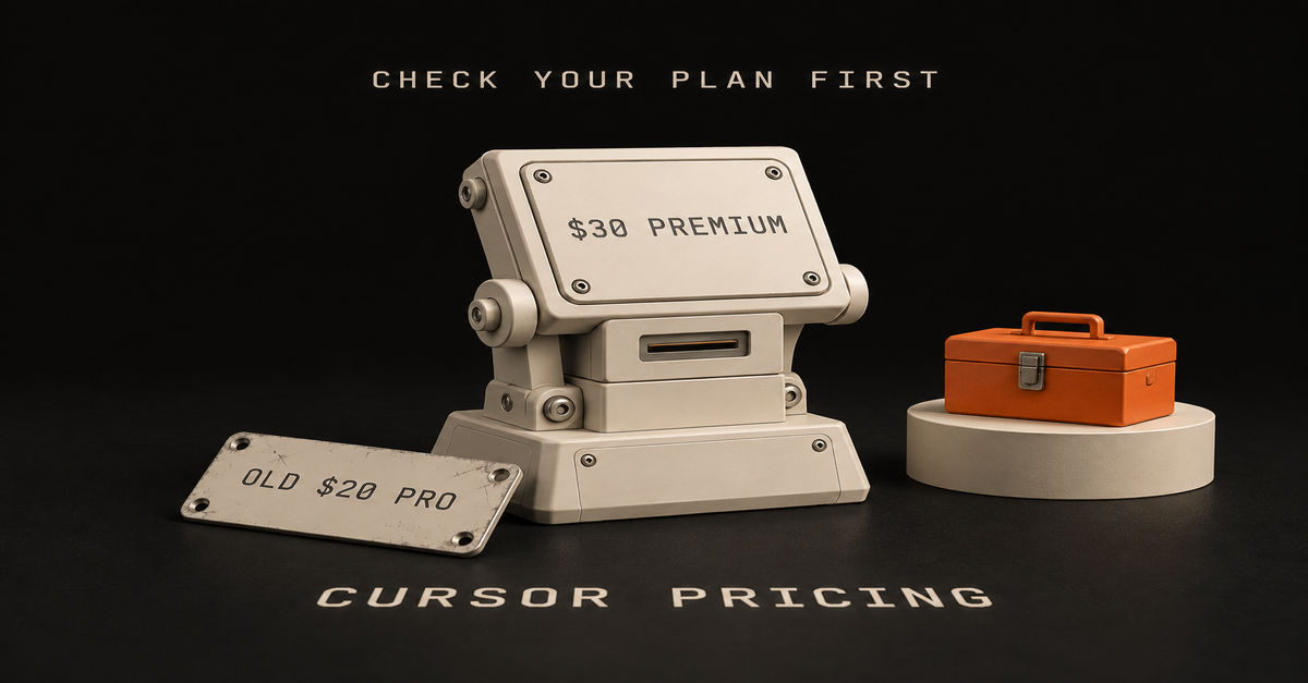 Cursor Pricing in 2026: The $20 Pro Plan Is Off the Page. Here Is What $30 Buys Now