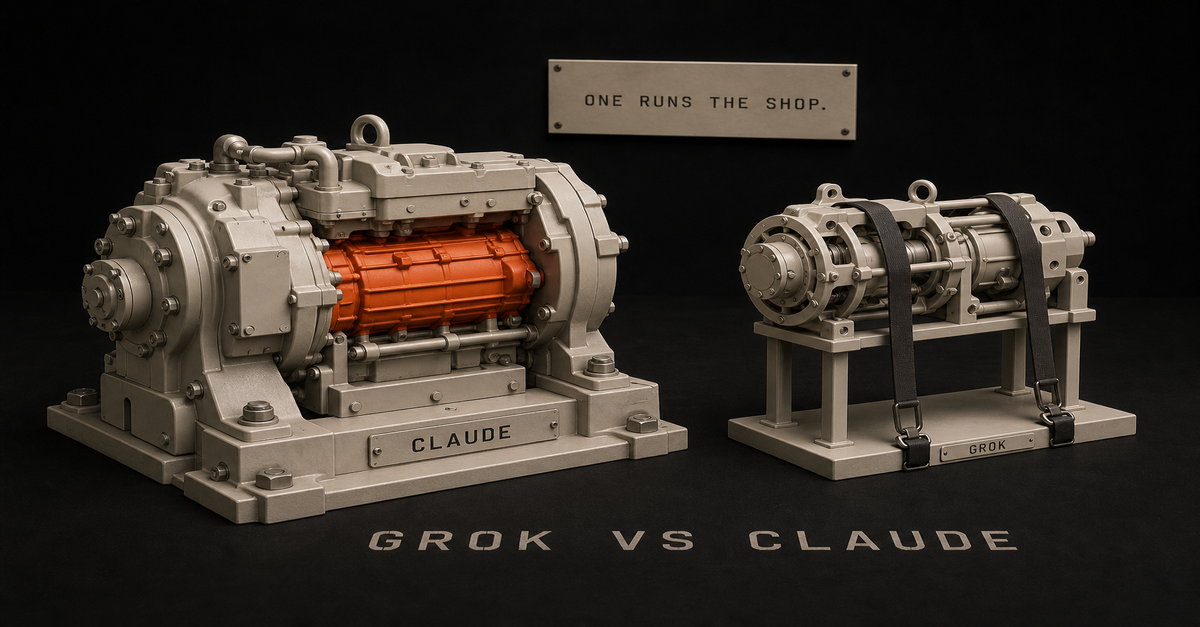 Grok vs Claude (2026): I Run My Business on Claude. Grok Is the First Real Threat