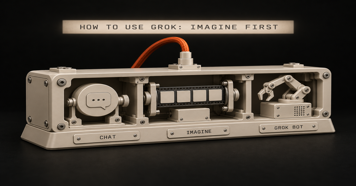 How to Use Grok in 2026: Chat, Imagine and Grok Bot, and Where Each One Actually Lives