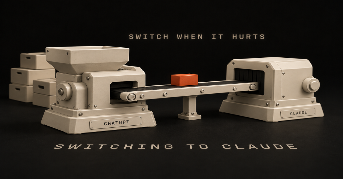 How to Switch from ChatGPT to Claude: 5 Steps and What Won't Come With You (2026)
